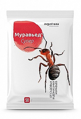 Средство от садовых муравьев Муравьед СУПЕР 50г АВ
