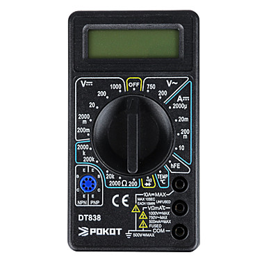 РОКОТ Мультиметр цифровой DT-838 660-016