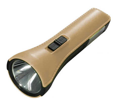 Фонарь КОСМОС Ас1013Lith ручной (лит.акк.3,7V1.2Ah) 1св/д 1W+COB 1W 120lm+70lm корич. з/у micro USB
