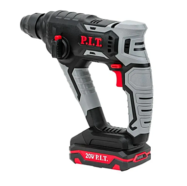 Перфоратор P.I.T. аккум PBH20H-18A/1 (20В, 1,4Дж, 2-х реж. бур 18мм 1акб 2Ач ЗУ ЗА кейс)