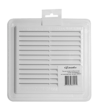 Решетка для вентиляции 150х150 ж/нак разъемная с москитной сеткой ФЛЕКС 511511