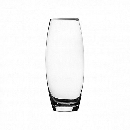 Ваза для цветов стеклянная бочонок h-26см Flora, без упаковки Pasabahce Бор 43966SL