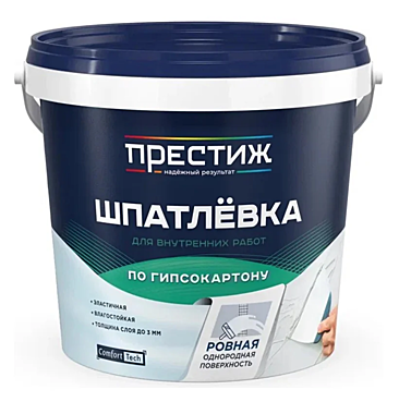 Шпатлевка ПРЕСТИЖ акриловая фасадная 3,0кг 260716
