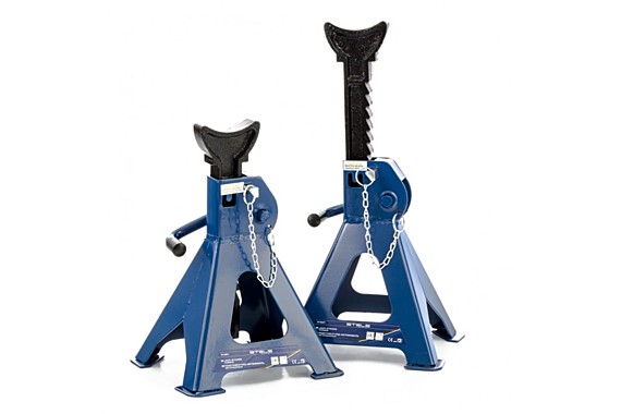 Подставки под автомобиль регулируемые 3т подъем 295-425мм цена за шт // STELS 51623