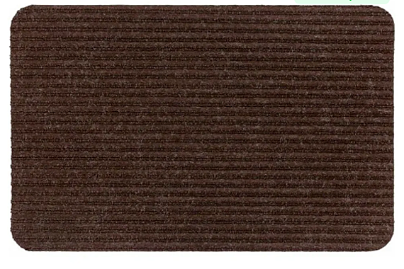 Коврик SIMPLE 40х60см коричневый 49977