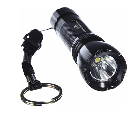 Фонарь ЧИНГИСХАН мини металл. 0,5Вт LED 1хАА 328-103