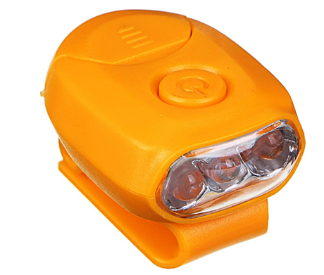 Фонарь налобный 1LED, 1Вт, 3*АА, 6,5х4см 221-003