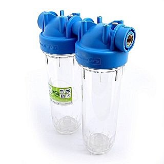 Колба двойная для фильтра магистрального DP 1/2