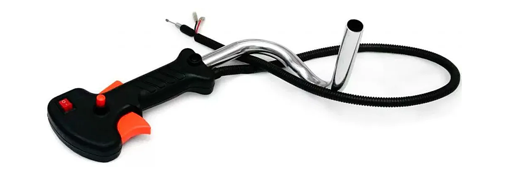 Ручка газа в сборе (рукоять+трубка) GBC-026/033/043 Хопер