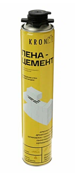 Пена-цемент Kronbuild FC850 профессиональная 850мл