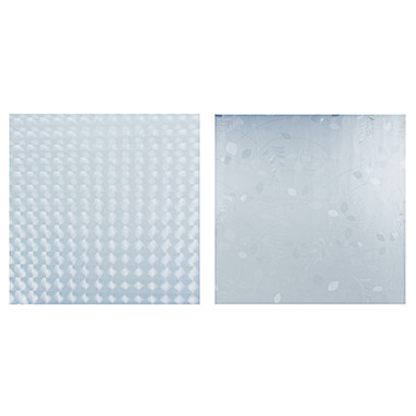 Пленка на стекло статическая в рулоне, 2 дизайна, 45х200см, ПВХ 416-226