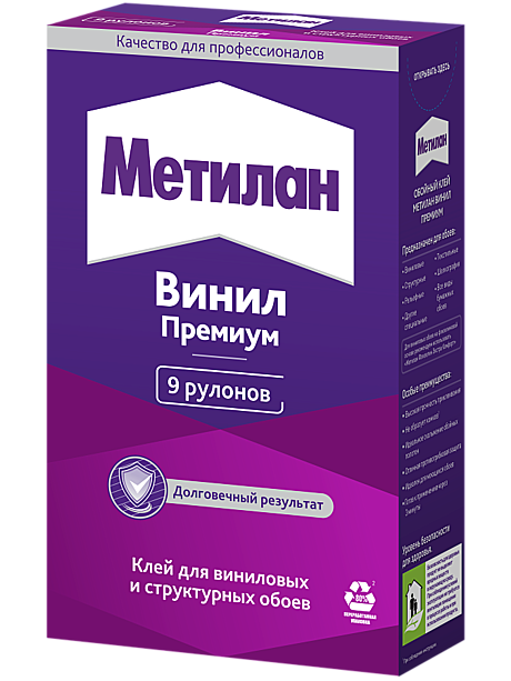 Клей обойный Метилан Винил Премиум 300г 1306501