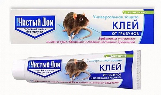 Клей от грызунов ЧД 60г (Чистый Дом) 03-426