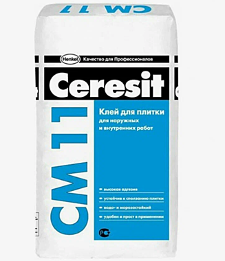 Клей для плитки CERESIT СМ 11/25 25кг
