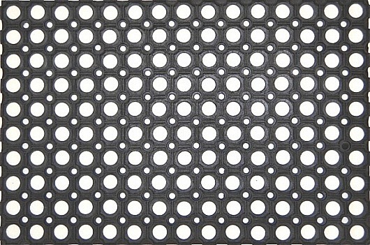 Коврик придверный РЕШЕТКА 100х110х16мм (HOLLOW MATS) 