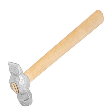 Молоток слесарный 500г круглый боек дерев.ручка // Россия 10240