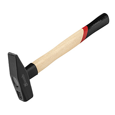 Молоток слесарный 600г квадратный боек дерев.ручка // MATRIX 10233