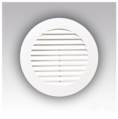 Решетка для вентиляции круглая ф150 с фланцем ф125 12РК ERA 511686