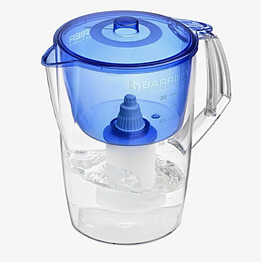 Кувшин фильтр для воды БАРЬЕР-Лайт синий