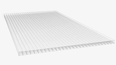 Сотовый поликарбонат 8мм ULTRAMARIN прозрачный 6м