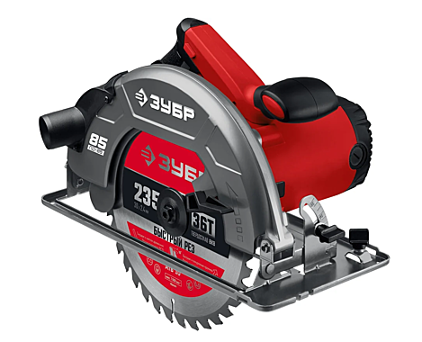 Электропила циркулярная дисковая ЗУБР ПД-85 ф235мм 2200Вт А4107