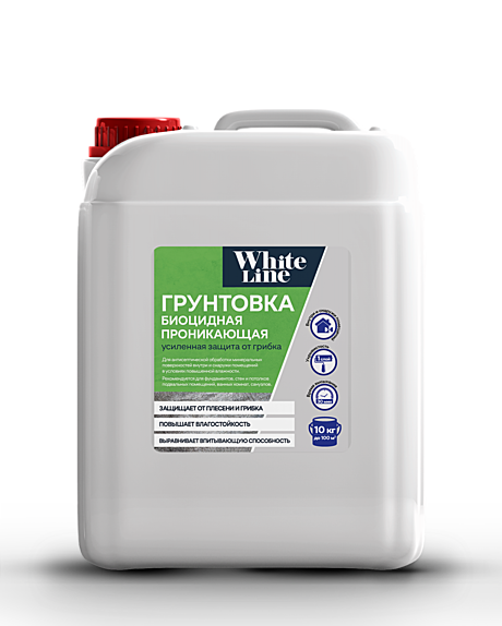 Грунтовка КВИЛ WL проникающая с биоцид.добавками нар/внутр. 10 кг