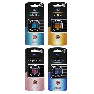 Ароматизатор NEW GALAXY на дефл. Автопарфюм,  L`mperatrice, Cool water, Light blue, Million 794-588