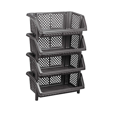 Этажерка для хранения ЭКОНОМ 4-х секционная М7311 76298-ТМ