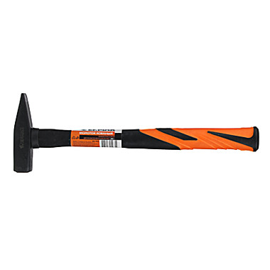 Молоток ЕРМАК 200г кованый с фиберглассовой двухкомп.ручкой 662-416