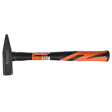 Молоток ЕРМАК 400г кованый с фиберглассовой двухкомп.ручкой 662-002