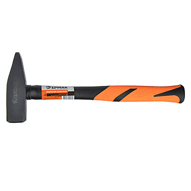 Молоток ЕРМАК 800г кованый с фиберглассовой двухкомп.ручкой 662-423