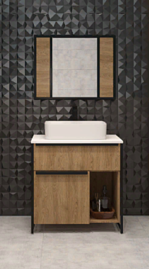 Подстолье IRVIN 80 + умывальник накладной A257A