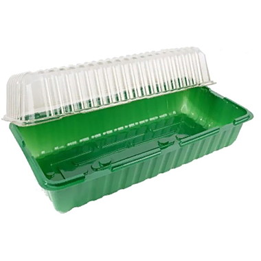 Парник на подоконник 3 места 440х220х65мм Агроком 300В150Д