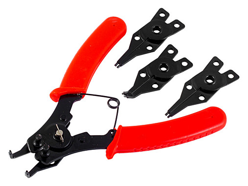 Съемник стопорных колец с 4 насадками 34-9-800