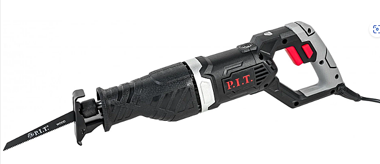 Электропила сабельная P.I.T. PSA1200-С МАСТЕР (1200Вт съем-е креп-е, пилка по дереву, металл)