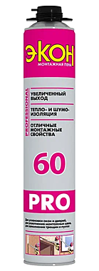 Пена монтажная ЭКОН 60 ПРОФИ 750мл 615112 1471623