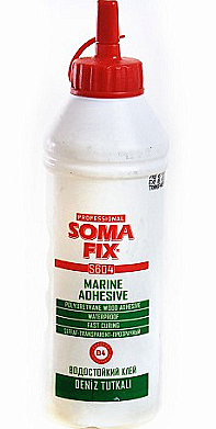 Клей SOMA FIX водостойкий D4 прозрачный 500гр
