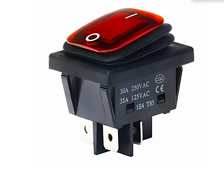 Кнопка для бензогенератора 16-20А LCD4 1E4 T85