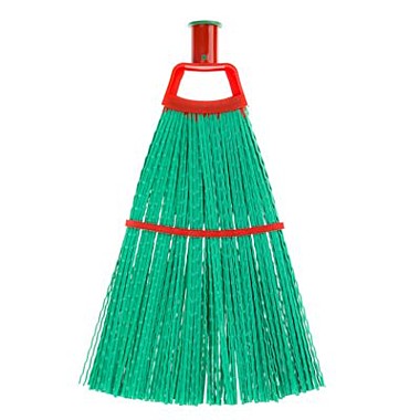 Метла пластиковая веерная ВИРА 31x38см, 