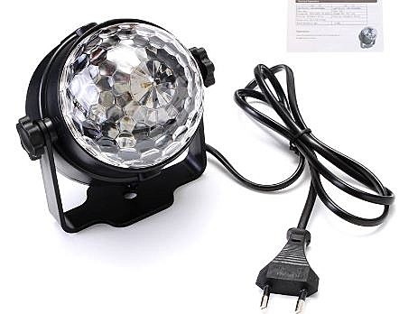 Шар проектор лазерный  дискотека без пульта реагирует на музыку