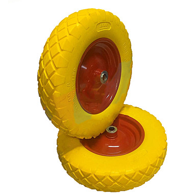 Колесо для тачки пенополиуретан PU1620 MAWIPRO 16