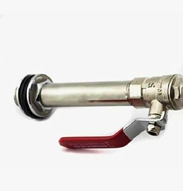 Кран для летнего душа нержав (без лейки) + резьба