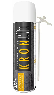 Пена монтажная KRONBUILD бытовая 20+ 500мл