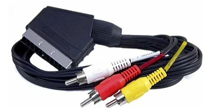 Переходник SCART 3 RCA 