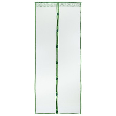 Сетка антимоскитная на магнитах 220см х 0,9м с утяжелителями Птички, зеленый Рыжий кот 311270