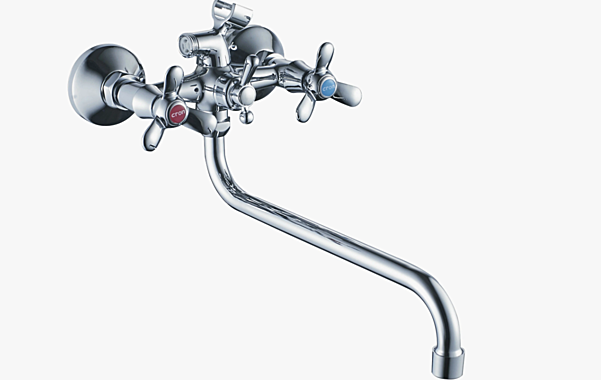 Смеситель для ванны CRON CN-2212 с шар.переключателем