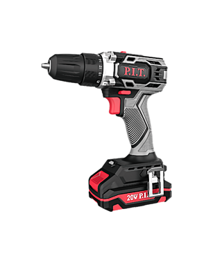 Электродрель P.I.T. PBM20H-10B/1 аккумуляторная (20В 30Нм патрон 10мм 2ск 1 акб 2Ач ЗУ кейс)