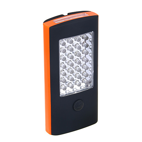 Фонарь ЧИНГИСХАН подвесной 28+4 LED 3xAAA пластик 198-047