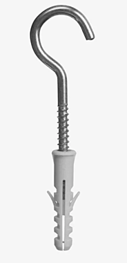 Крюк для люстры KRNS-10 с полукольцом