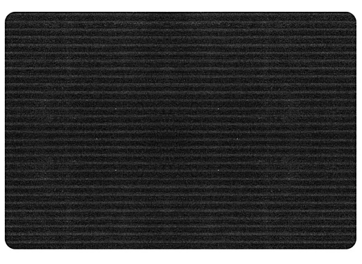 Коврик SIMPLE 45х75см черный 50112